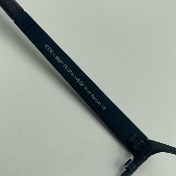 Pro Design 4376 Green Blue Oval Sunglasses - Picture 7 of 7